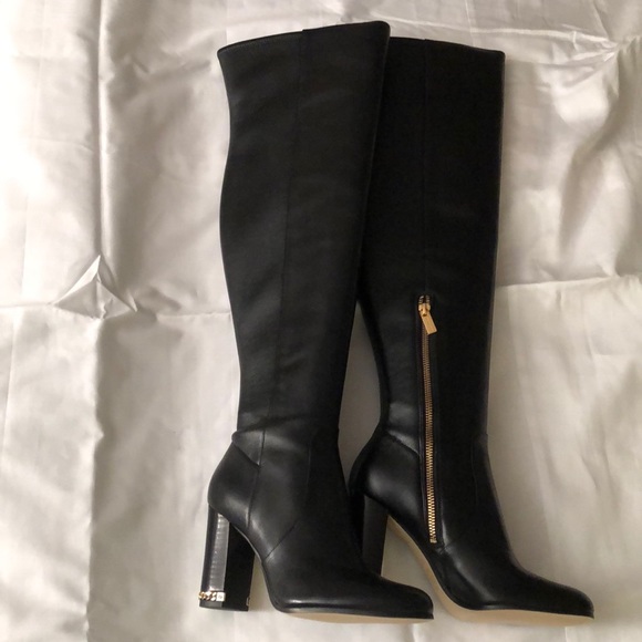 Michael Kors Shoes - Michael kors over the knee black boots
